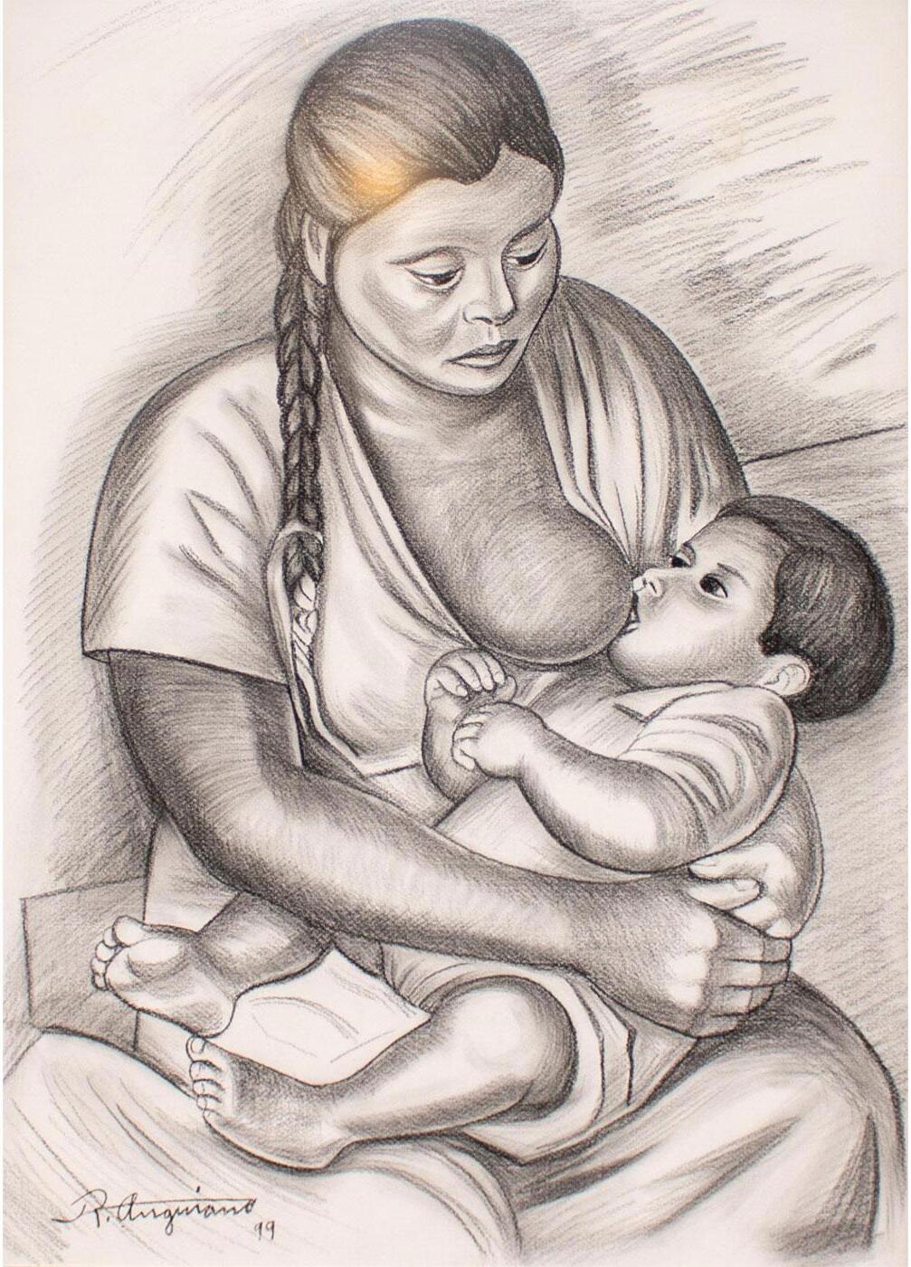 Maternidad by Raul Anguiano